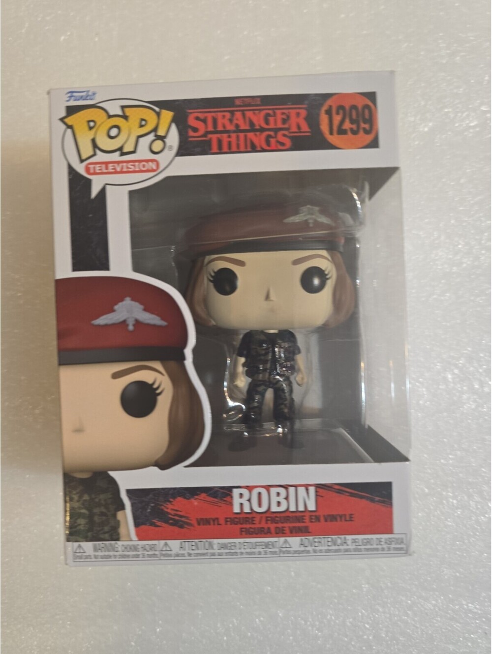 Funko Pop! Vinyl:Television Stranger Things - Robin #1299 Vaulted NIB
